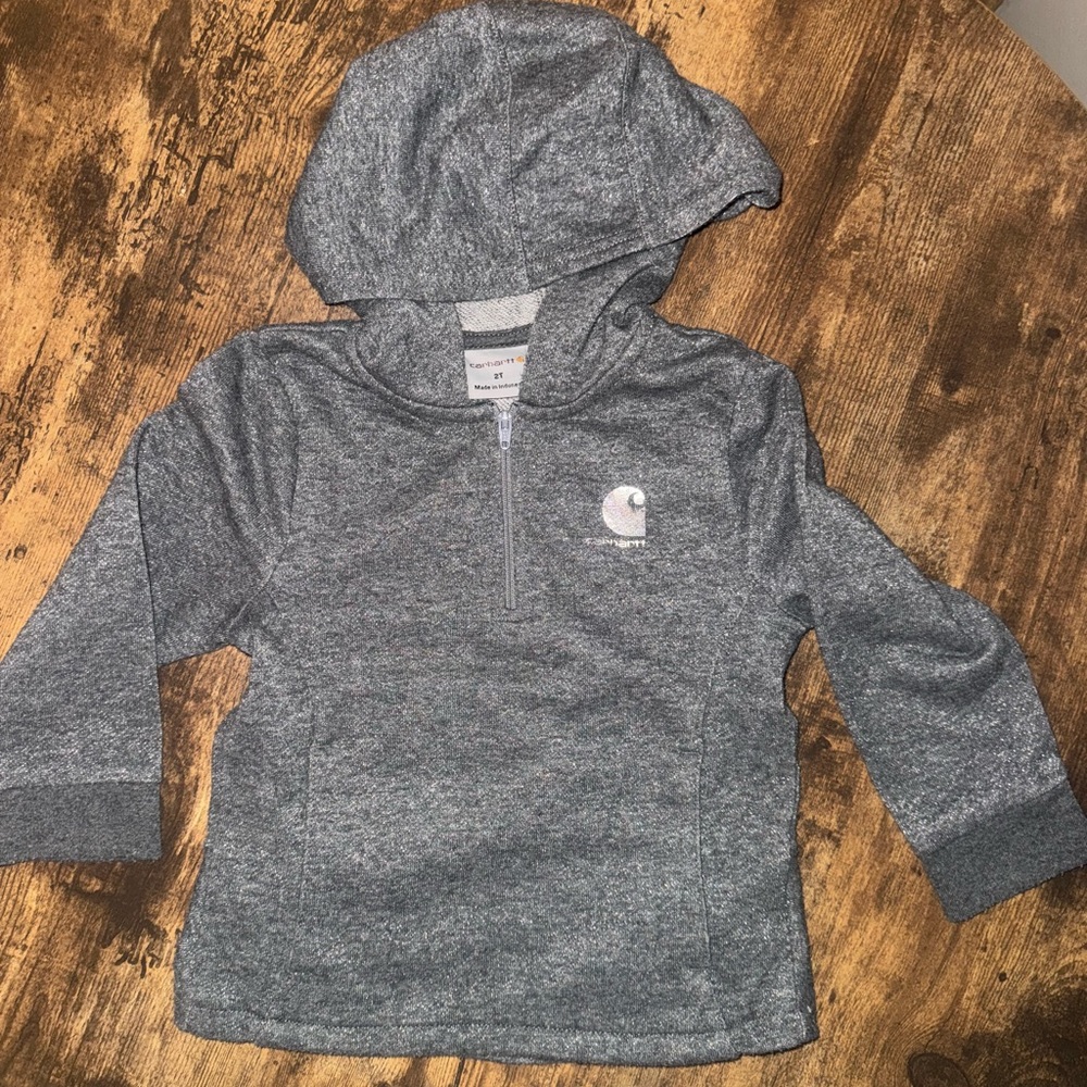 Carhartt Gray Kids Hoodie